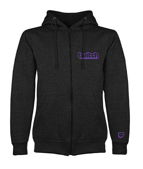 【丹】A_Twitch Purple Logo Zipup Hoodie 連帽 外套