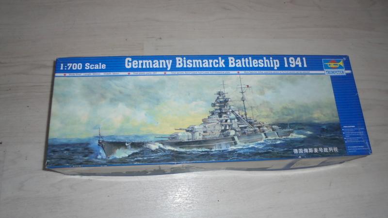 1:700 Trumpeter 德國BISMARCK俾斯麥號戰列鑑