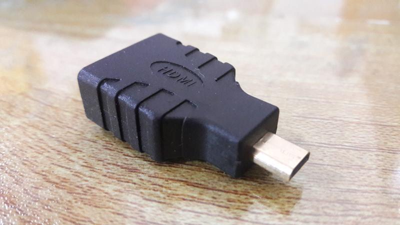 【莓亞科技】樹莓派4B microHDMI Adapter (microHDMI to HDMI)(含稅現貨NT$68)