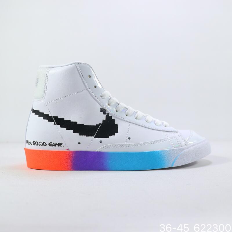21款 Nike 耐吉BLAZER MID '77 INFINITE 開拓者聯名款 電網高滑板鞋 男運動鞋 男鞋女鞋