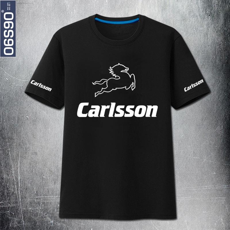 【衣衣服裝】奔馳汽車文化改裝愛好者 卡爾森Carlsson改裝品牌T恤男青年純棉T恤