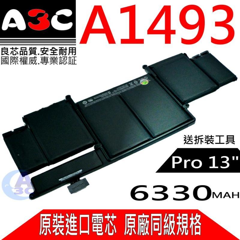 APPLE A1493電池 適用 蘋果MGX72,MGX82,MGX92,A1502,Pro11.1 ,2014年