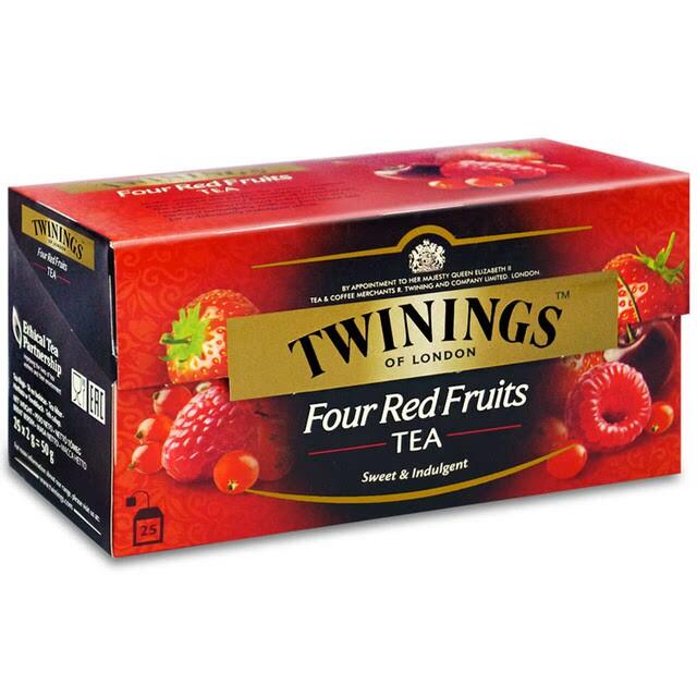 【Twinings】唐寧茶 四紅果茶(2g*25入)