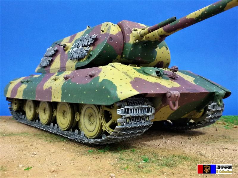 [環宇爭藏] 1/35 二戰德軍 E-100 超重型戰車(鼠式砲塔) 完成品 現貨