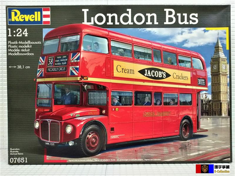 [環宇爭藏] Revell 1/24 London Bus 英國AEC「路霸」加長型(RML)雙層巴士 未組裝模型 現貨 | 露天市集 | 全 ...