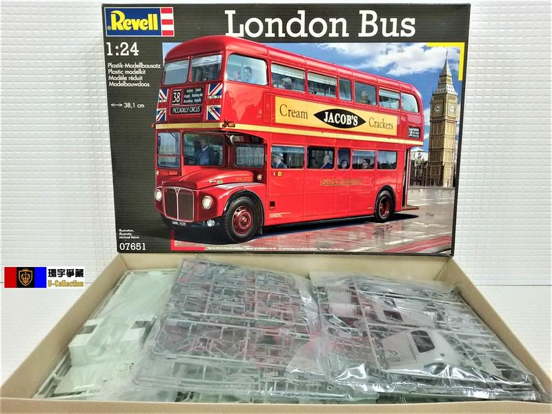 [環宇爭藏] Revell 1/24 London Bus 英國AEC「路霸」加長型(RML)雙層巴士 未組裝模型 現貨 | 露天市集 | 全 ...