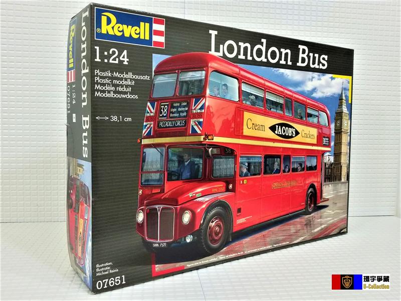 [環宇爭藏] Revell 1/24 London Bus 英國AEC「路霸」加長型(RML)雙層巴士 未組裝模型 現貨 | 露天市集 | 全 ...