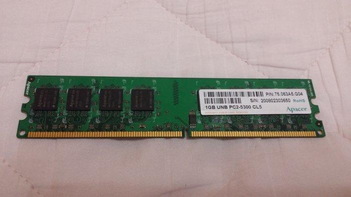 Apacer宇瞻記憶體/DDR2-1GB