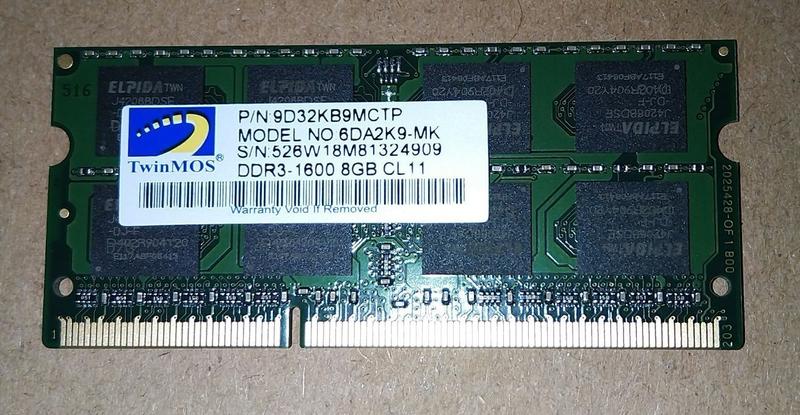 【賣可3C】勤茂 全新 DDR3-1600 8GB 720元 1.5V電壓 筆電記憶體 非DDR3L 低電壓