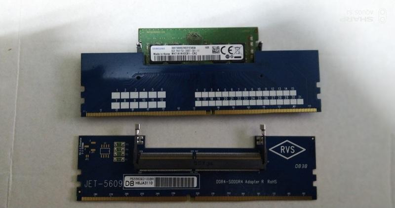【賣可3C】全新 DDR4 筆電轉桌機 轉接板 (NB 260pin 轉 288pin) 維修或測試記憶體必備