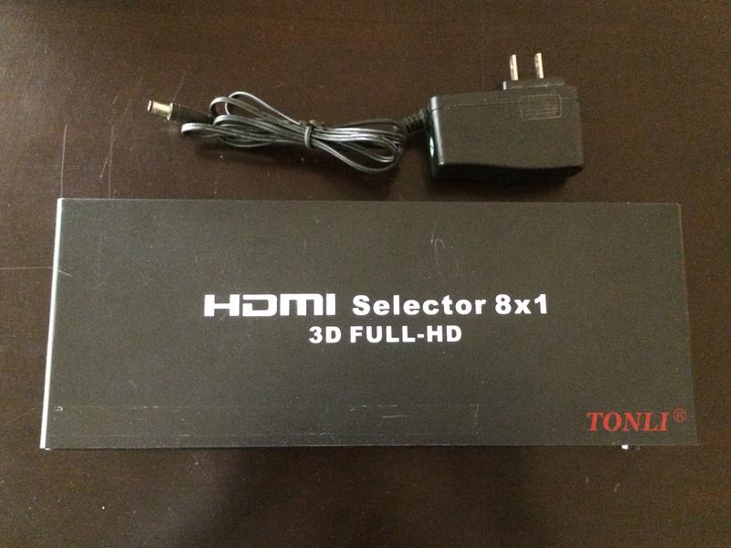 二手 TONLI HDMI 3D FULLHD 選台器 8X1