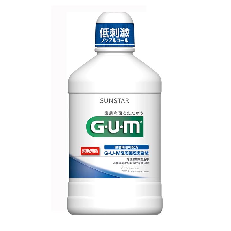 日本🇯🇵 GUM 牙周護理潔齒液 500ml（草本薄荷）漱口水