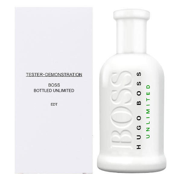 【免運特價】HUGO BOSS Bottled Unlimited 自信 無限 男性淡香水 TESTER 100ML