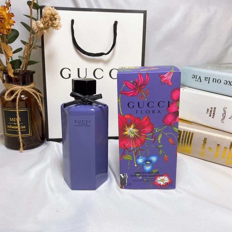 GUCCI FLORA 香水 紫色 GUCCI Flora Gorgeous Magnolia 綺夢木蘭花– La