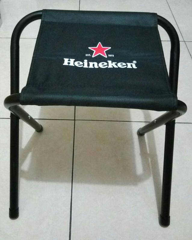 海尼根露營椅折疊椅排隊椅x2張椅