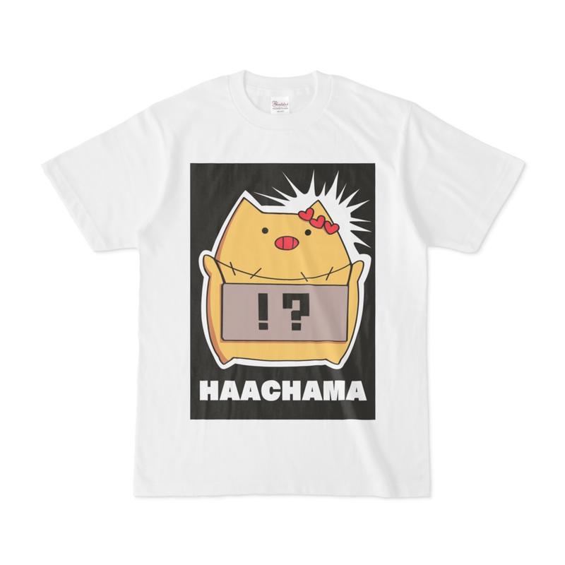 【發條小舖】hololive T恤系列 赤井心 HAACHAMA 白色T恤 黑框ver.