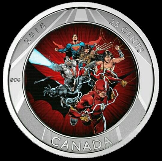 加拿大奇妙幻影銀幣，限量銀幣，銀幣，收藏錢幣，錢幣，紀念幣，幣~加拿大超人奇妙幻影銀幣~頃斜角度銀幣圖案會從圖一變成圖二
