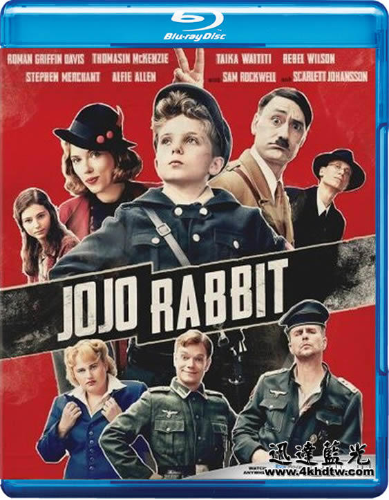 BD-13071兔嘲男孩/喬喬的異想世界 Jojo Rabbit (2019)第92屆奧斯卡金像獎 最佳影片(提名),第