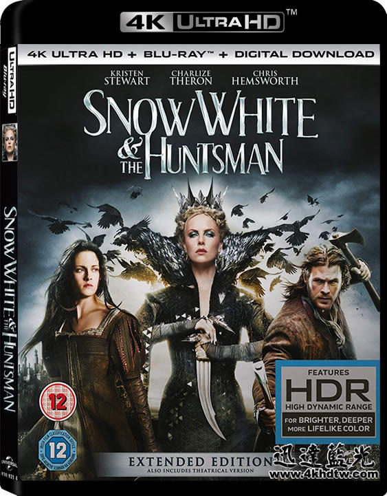 4K UHD藍光影片4K0522-公主與狩獵者/白雪公主與獵人 Snow White and the Huntsma