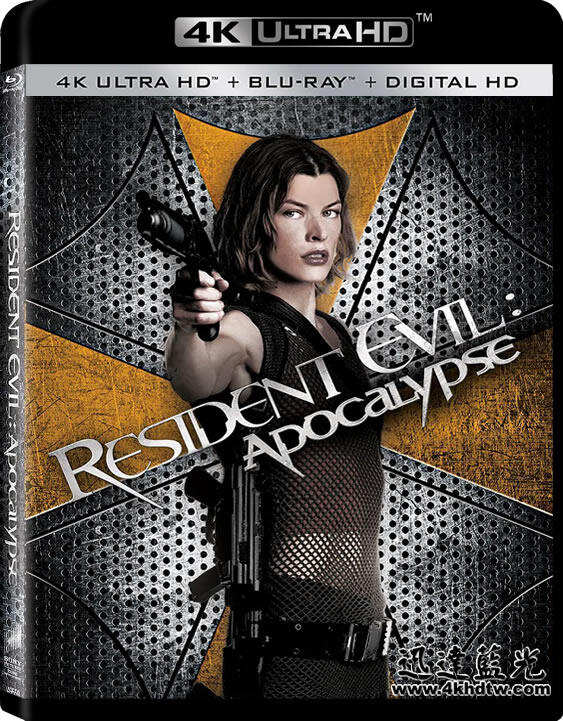 迅達4K UHD藍光影片4K0852-惡靈古堡2:啟示錄/生化危機2:啟示錄 Resident Evil:Apocaly