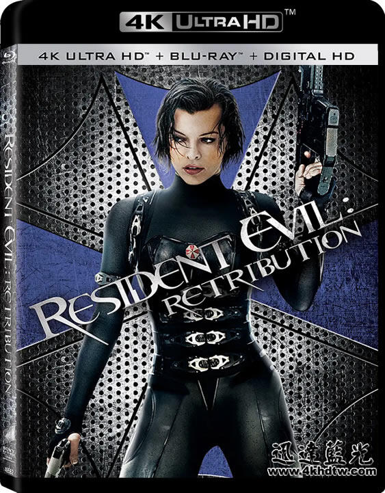 迅達4K UHD藍光影片4K0854-惡靈古堡5:天譴日/生化危機5:懲罰 Resident Evil:Retribut