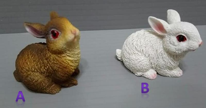 2款 動物 兔子 造型 DIY 微景觀 多肉園藝造景 公仔 擺飾
