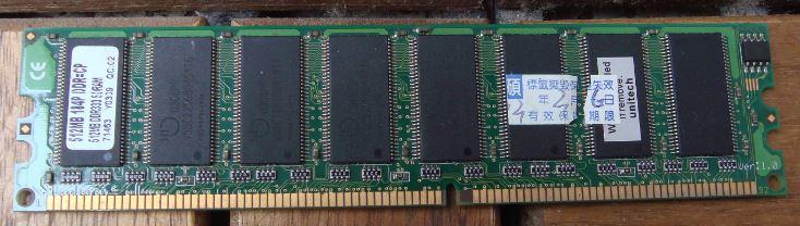 桌機記憶體 256MB 184P DDR333 SDRAM