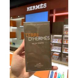 愛美妝現貨 Hermes 愛馬仕 大地男性淡香水 Hermes Terre D'Hermes 大地香水100ml附手提袋