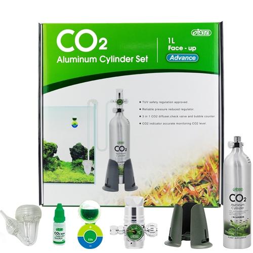 [HAPPY水族]免運 ISTA 伊士達 1L CO2鋁瓶全套組-進階型 CO2 鋁瓶 鋼瓶 電磁閥 IF-668