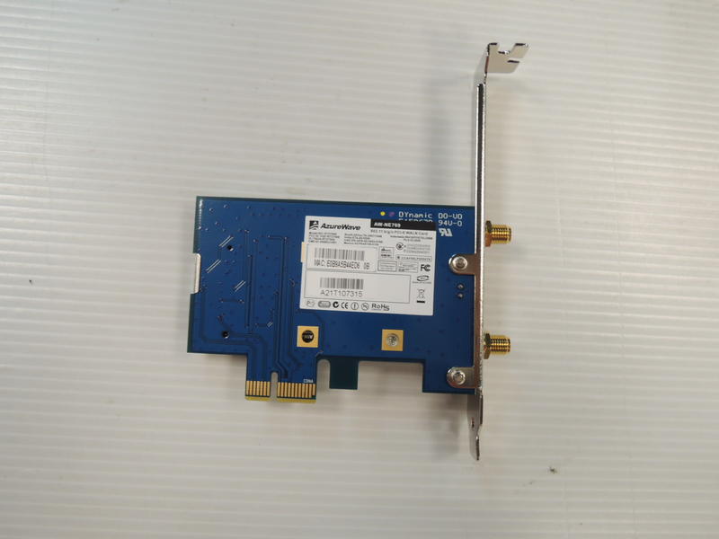 AZUREWAVE  AW-NE769  無限網卡  802.11 b/g/n PCI-E WALN Card