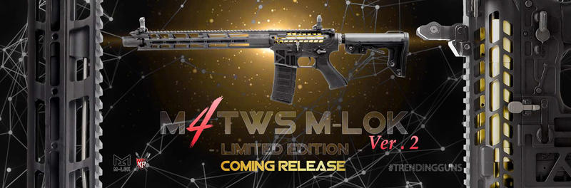 [春田商社] King Arms M4 M-LOK TWS Ver.2 系列 限量版
