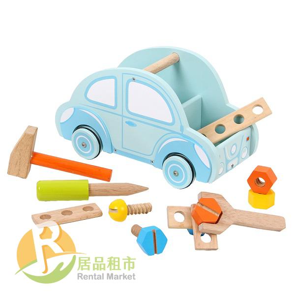 【居品租市】 專業出租平台 【出租】 mentari 木頭玩具 小工匠工具小車車