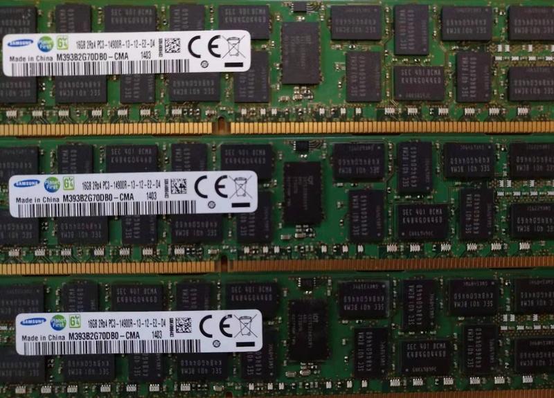 三星 伺服器 16G 16GB ECC REG DDR3 1600Mhz~1866Mhz PC3 憶體 拆機