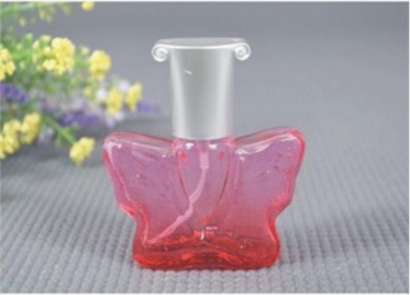 蝴蝶造型 酒精香水玻璃噴瓶 15ml