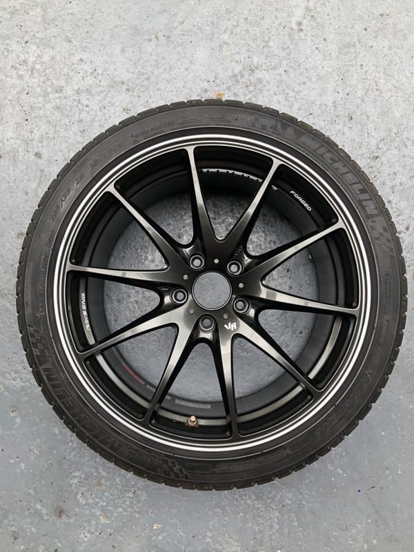 Michelin 米其林 PS3  輪框 正Rays G25 一個