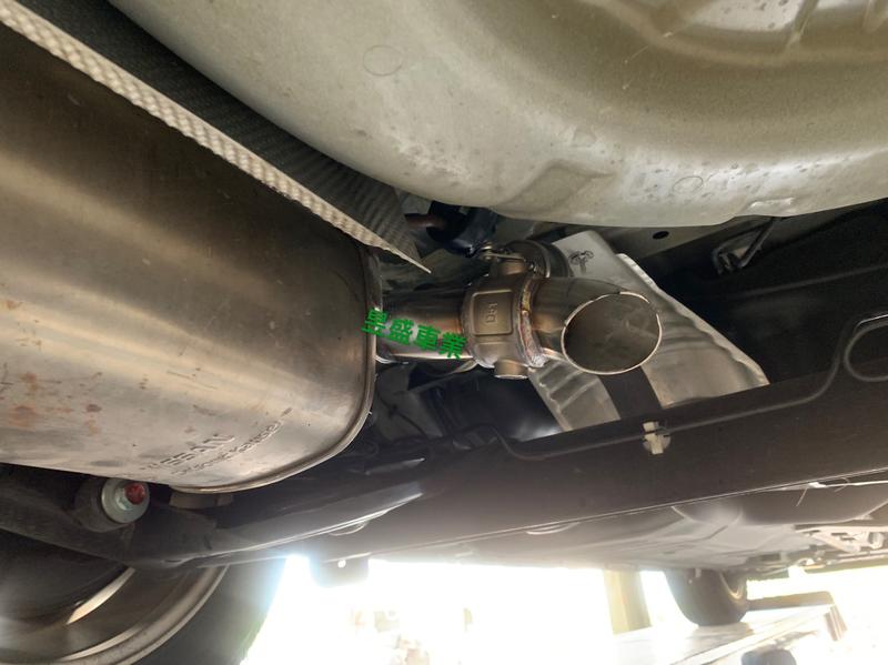 昱盛車業 Nissan teana V6 3.5 TIIDA SENTRA 尾飾管 手作壓力桶 電子遙控閥門 手工排氣管