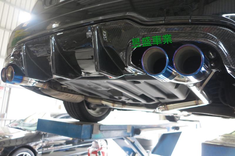 昱盛車業 BENZ C250  C300 W205 S205 C205 C-CLASS C43尾飾 手工桶 排氣管 渦輪