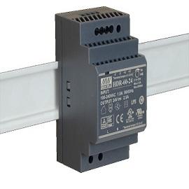 HDR-60-24/ 60W  MEAN WELL階梯式DIN導軌型電源供應器(含稅)【佑齊企業 iCmore】