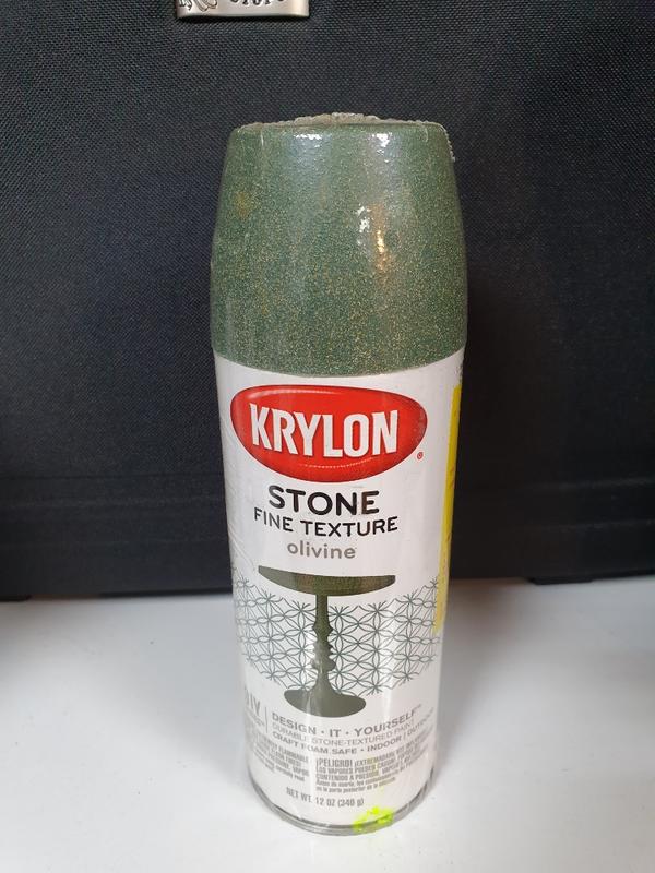 (林桑五金總匯) 美國進口暢銷美工用品 KRYLON 石頭噴漆(油性) 3705 橄欖石色