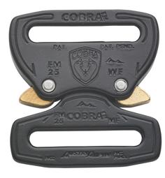 AustriAlpin 45mm 1.75 Pro Style Matt Black Cobra Buckle XL Bk