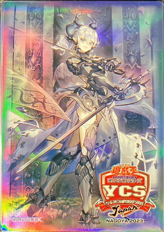 迷宮城の白銀姫 スリーブ YCSJ 2023 NAGOYA Pandashop】遊戲王YCSJ 名古屋2023 迷宮城的白銀姬卡套100入