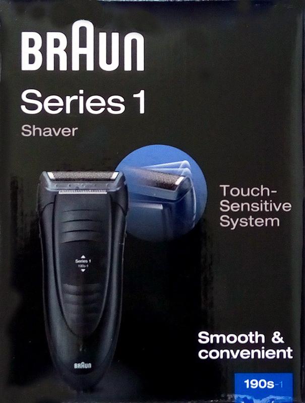 德國 百靈 BRAUN 190s-1 音波電動刮鬍刀 電鬍刀 1系列 充電式 可水洗 爸爸 父親節 禮物【哈日酷】