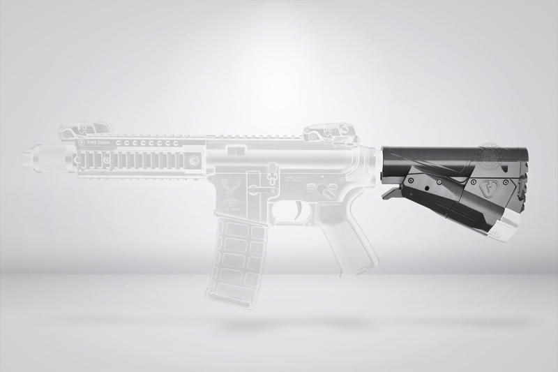 武SHOW AENE 戰術 後托(電動工具 電鑽 電池 鋰電 快拆BB槍BB彈卡賓槍步槍玩具槍AEG AR M4 M16