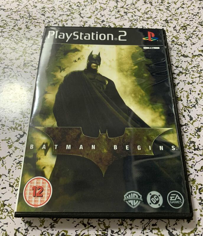 『星之漫』PS2 彩盤有盒 蝙蝠俠誕生 英文版