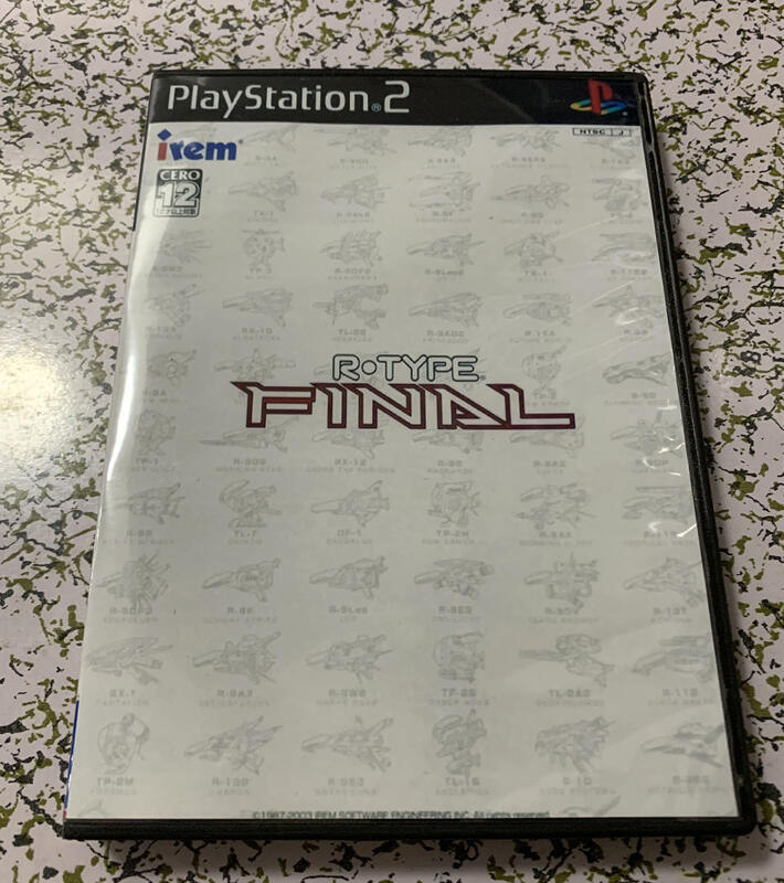 『星之漫』PS2 彩盤有盒 R TYPE 神龍戰機 FINAL