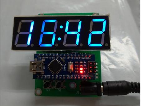【3dg】arduino 數字鐘 DIY套件 現貨 【含稅開發票】