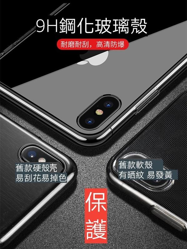 【現貨】IPhone 9H鋼化玻璃保護殼