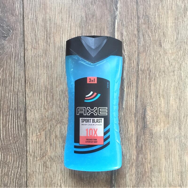 英國製 Axe Sport Blast Shower Gel 運動型 洗髮洗臉 沐浴乳 新品