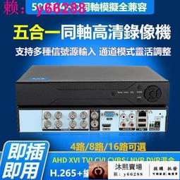 AHD監視器主機8路　XVITVICVIDVR同軸錄像機1080P 5MP主機監控4入畫面網路錄影機