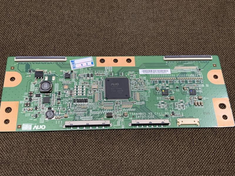 BENQ X55-5500 拆機品  零件機 恆流板 邏輯板 畫面異常 黑屏 有聲無影 油畫 無背光 不正常顯示